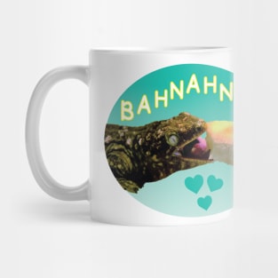 Muriel Loves Bahnahnah (mint color) Mug